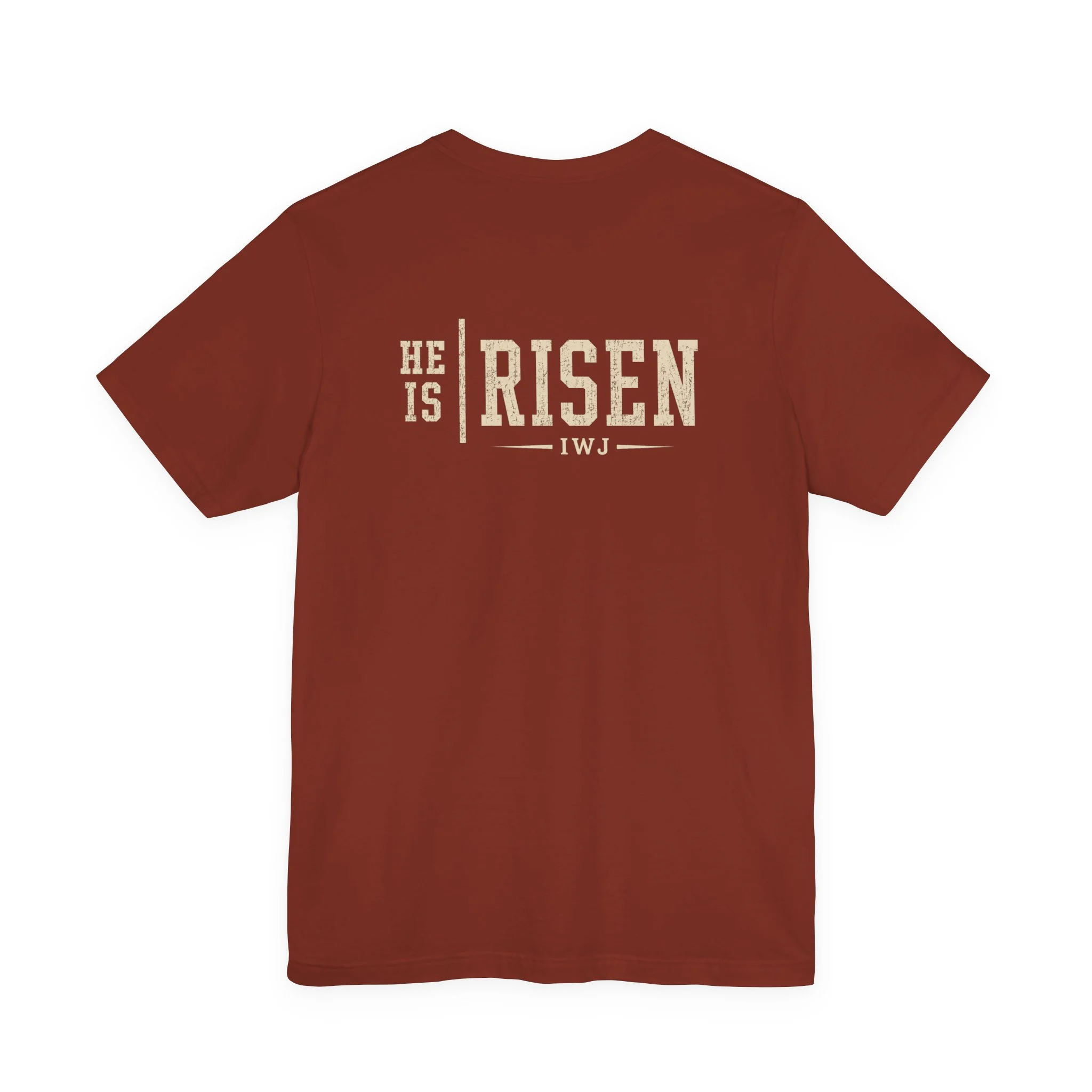 EST. A.D. 33 He Is Risen Christian T-Shirt | IWJ Faith Apparel - Image 6