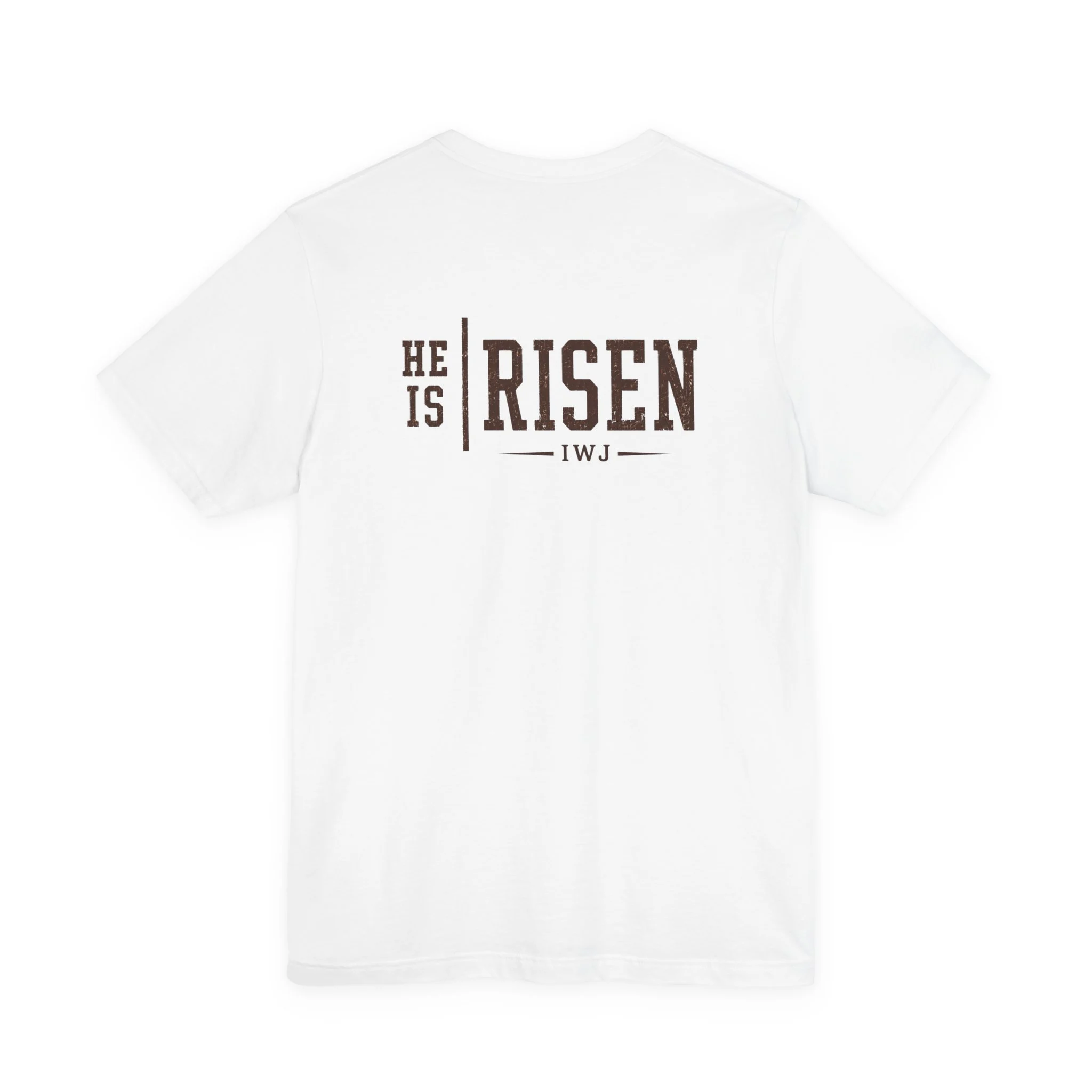EST. A.D. 33 He Is Risen Christian T-Shirt | IWJ Faith Apparel - Image 4