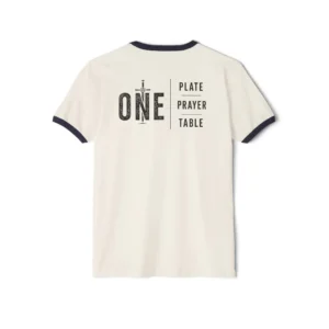 Fueling The Flock Ringer | IWJ One Plate One Prayer Tee