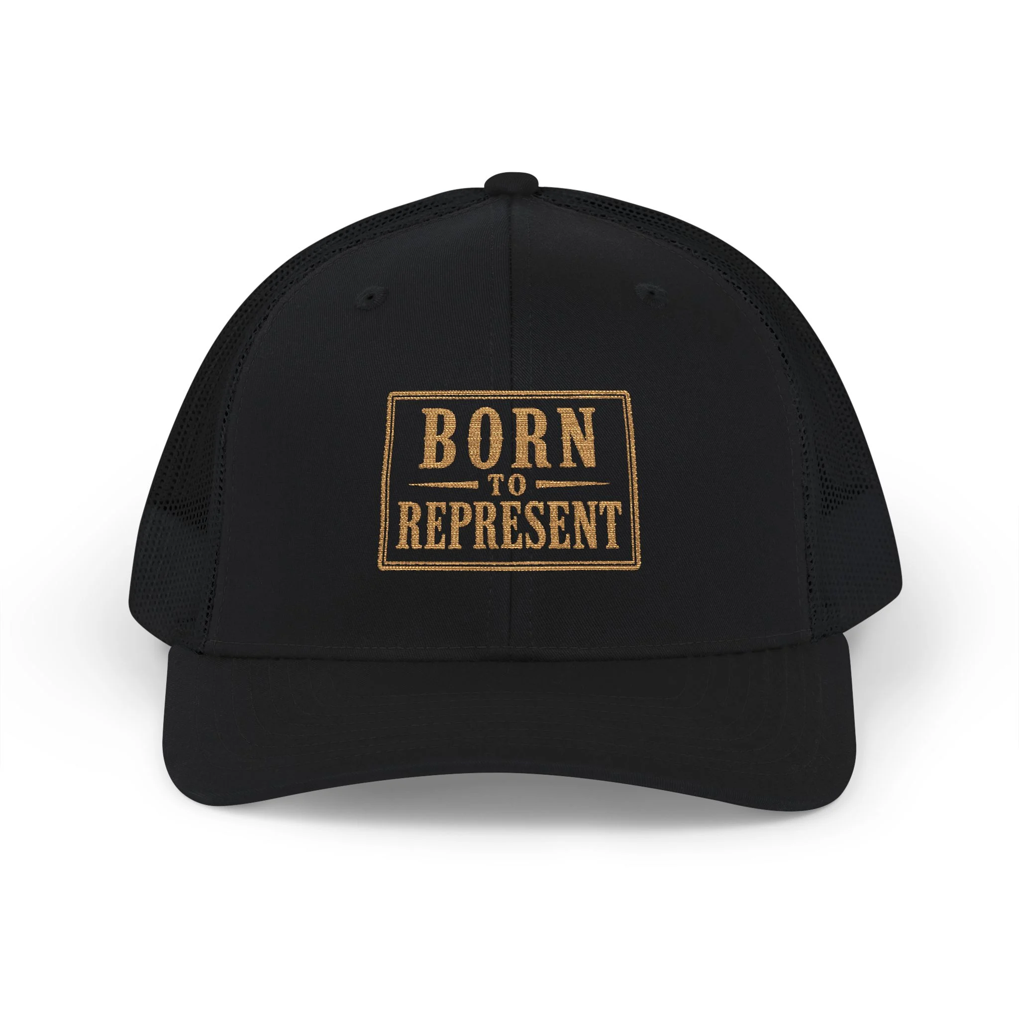 IWJ Born To Represent Trucker Hat | I'm With Jesus Faith Hat - Image 5