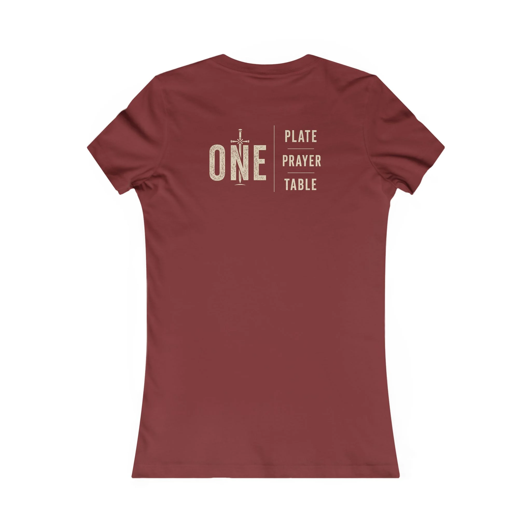 Women’s Fueling The Flock | IWJ One Plate One Table Tee - Image 8