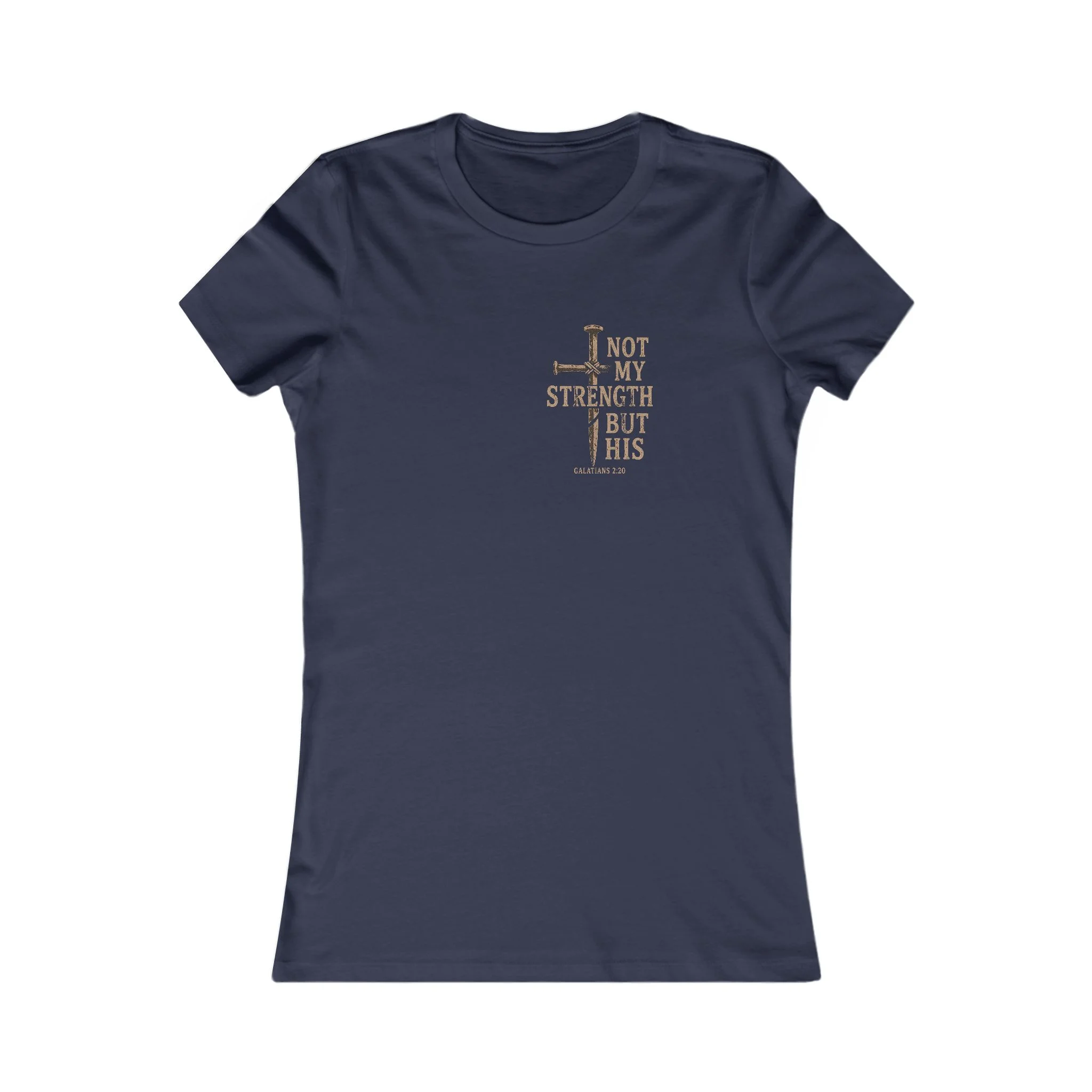 Women’s Not My Strength IWJ T-Shirt | Front Graphic Tee - Image 3