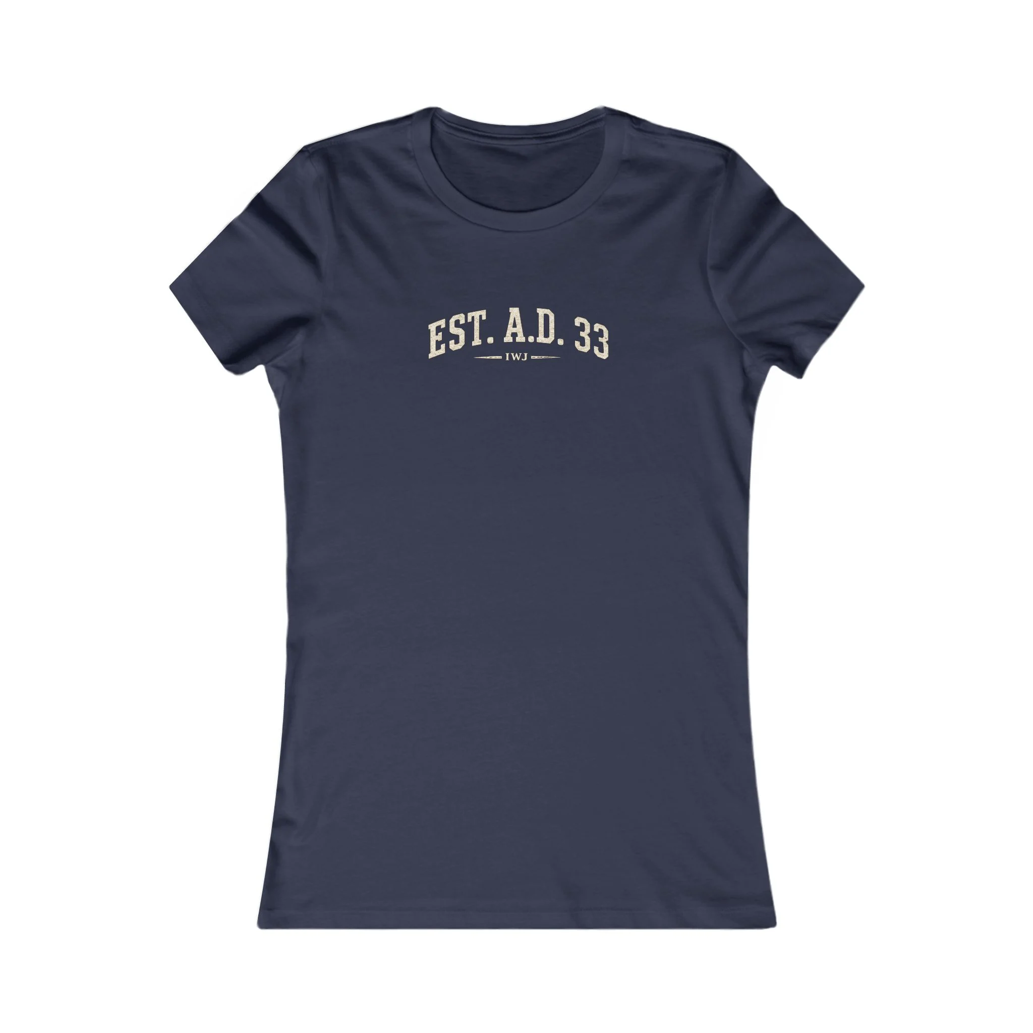 Women's IWJ EST. A.D. 33 Changed Everything Christian T-Shirt - Image 5