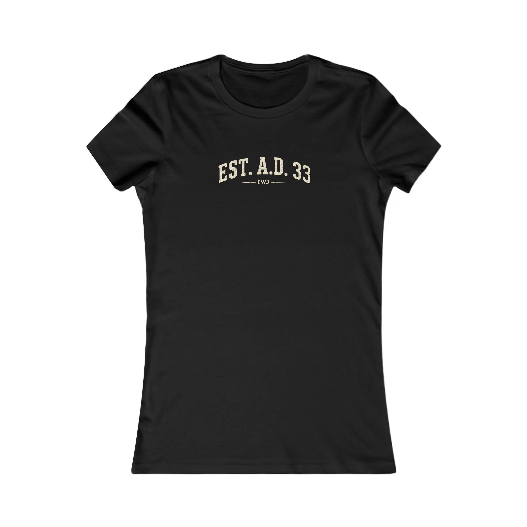 Women's IWJ EST. A.D. 33 Changed Everything Christian T-Shirt - Image 3