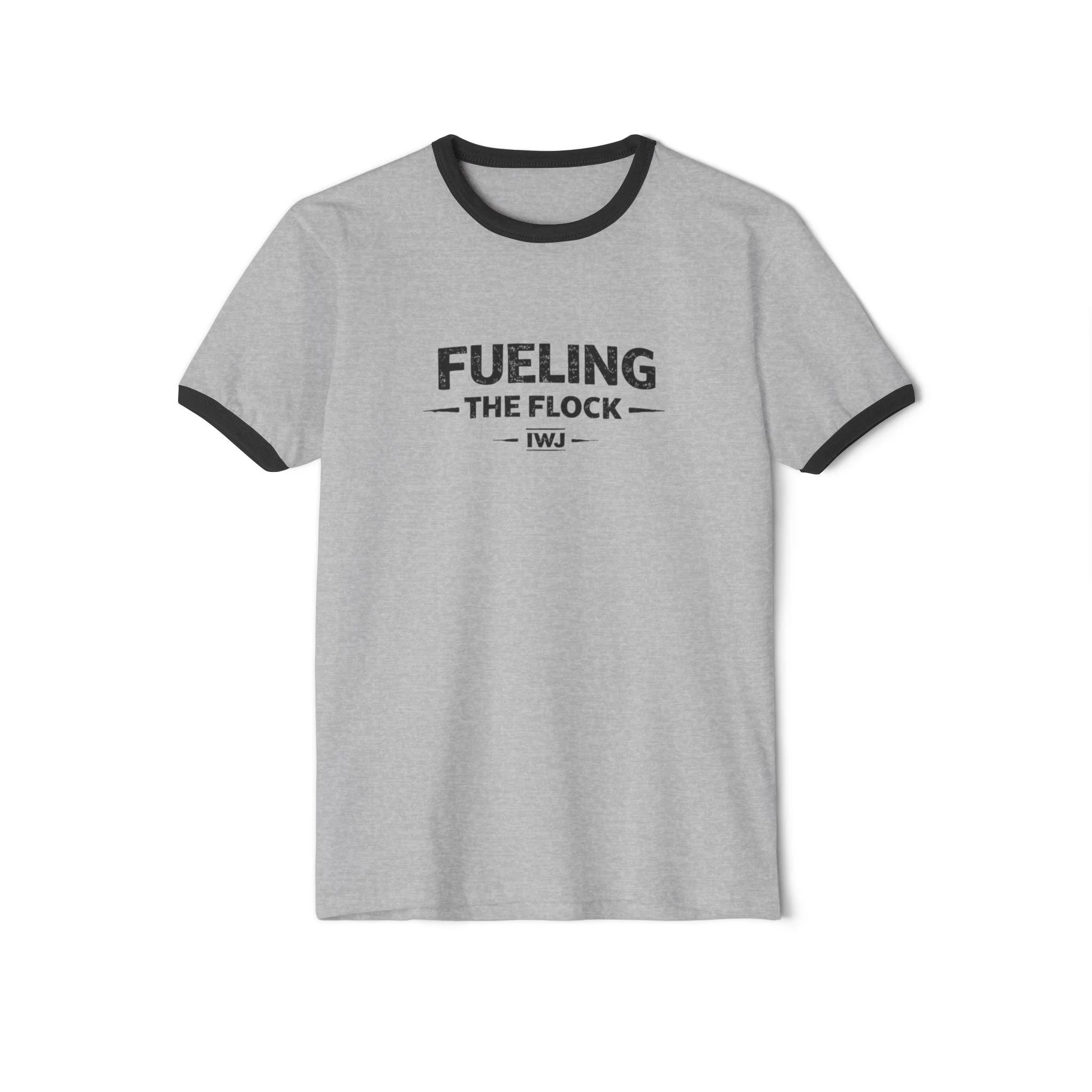 Fueling The Flock Ringer | IWJ One Plate One Prayer Tee - Image 3