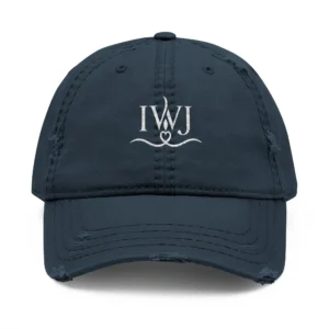 IWJ Signature Dad Hat | Premium Embroidered Cap | Rebekah Hat Collection