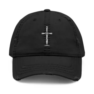 IWJ Sword Cross Dad Hat | Premium Embroidered Cap | Rebekah Collection