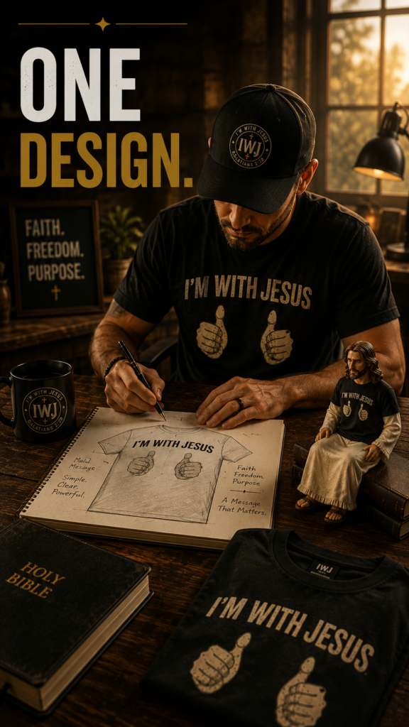 Building Something With Purpose Im With Jesus Are You3 About I'm With Jesus Christian Apparel Our Story Our Journey