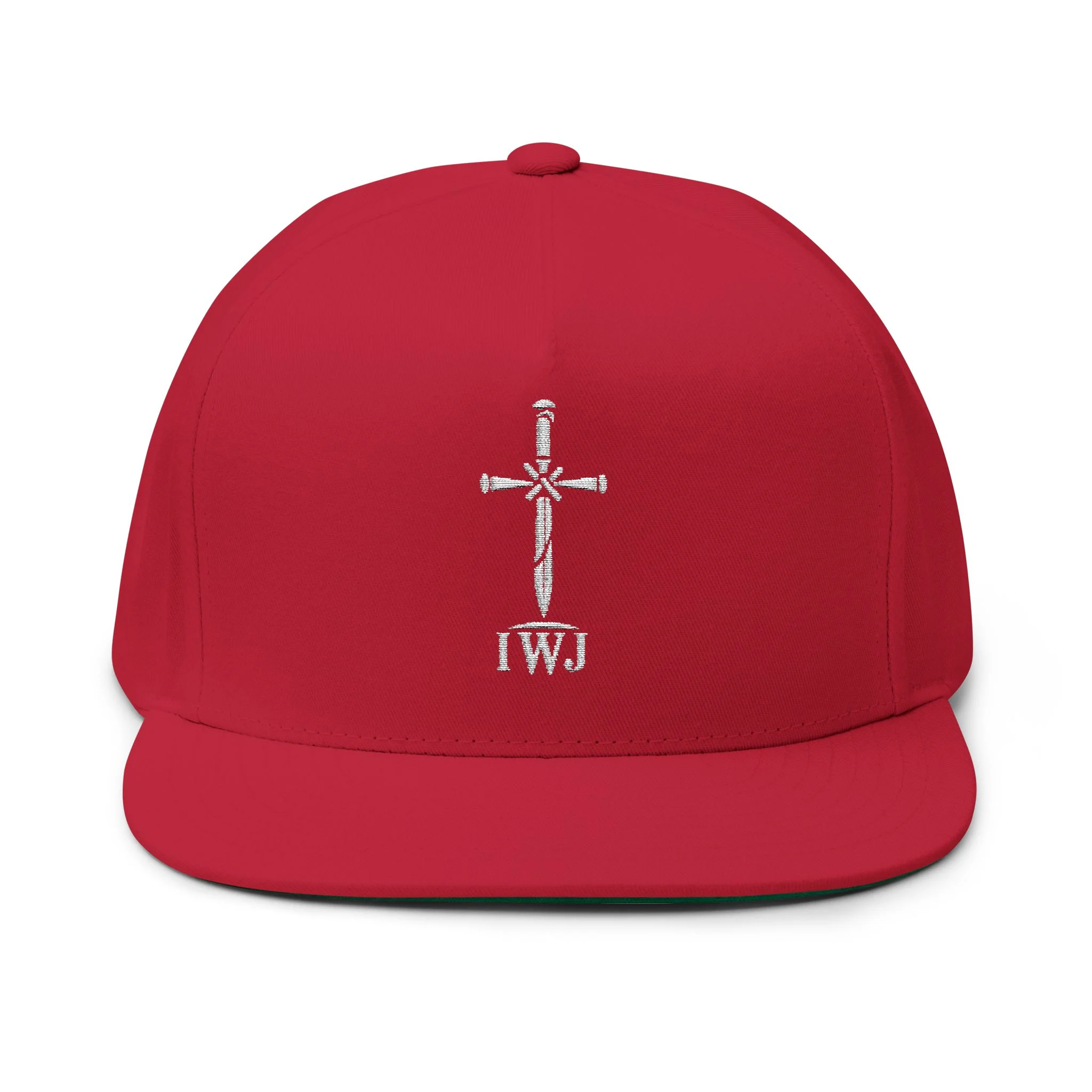 IWJ Cross Snapback Hat | Premium Embroidered Cap - Image 11