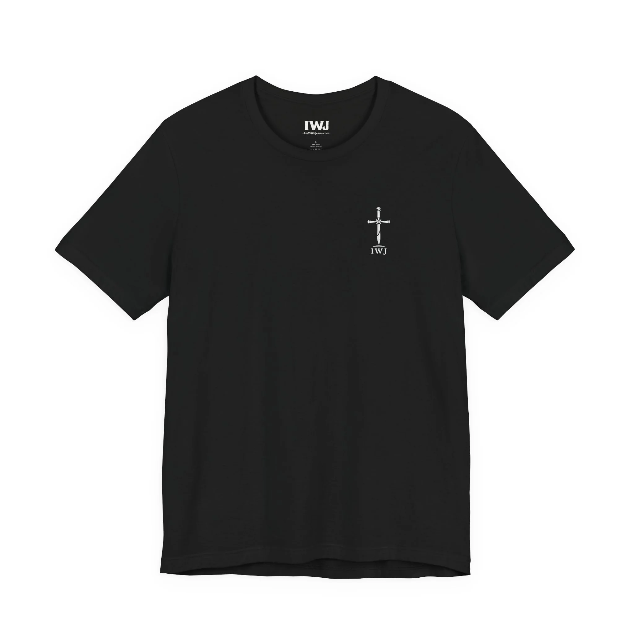 I’m With Jesus Statement Tee | IWJ Apparel | Faith Tee - Image 5