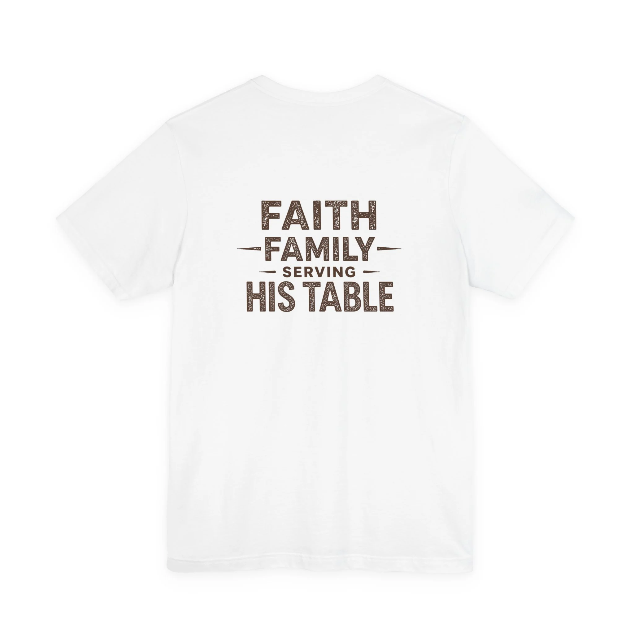 Fueling The Flock | IWJ Faith Family Serving | Ministry Shirt - Image 4