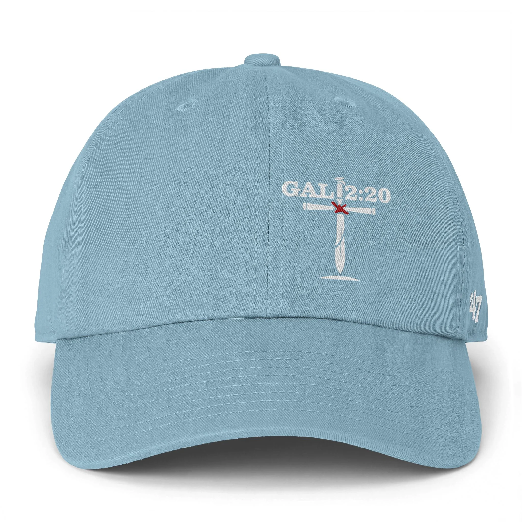 IWJ ’47 Clean Up Dad Hat | (Gal 2:20) Cross | Premium Embroidered - Image 5