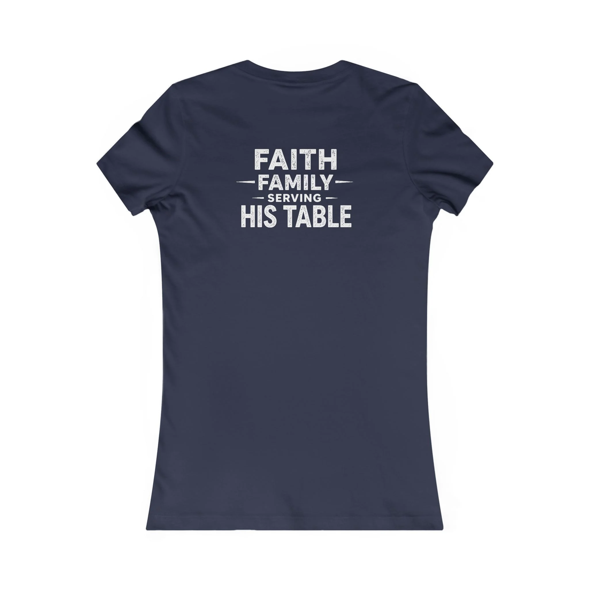 Women's Fueling The Flock | IWJ Faith Family Serving | Ministry Shirt - Image 8