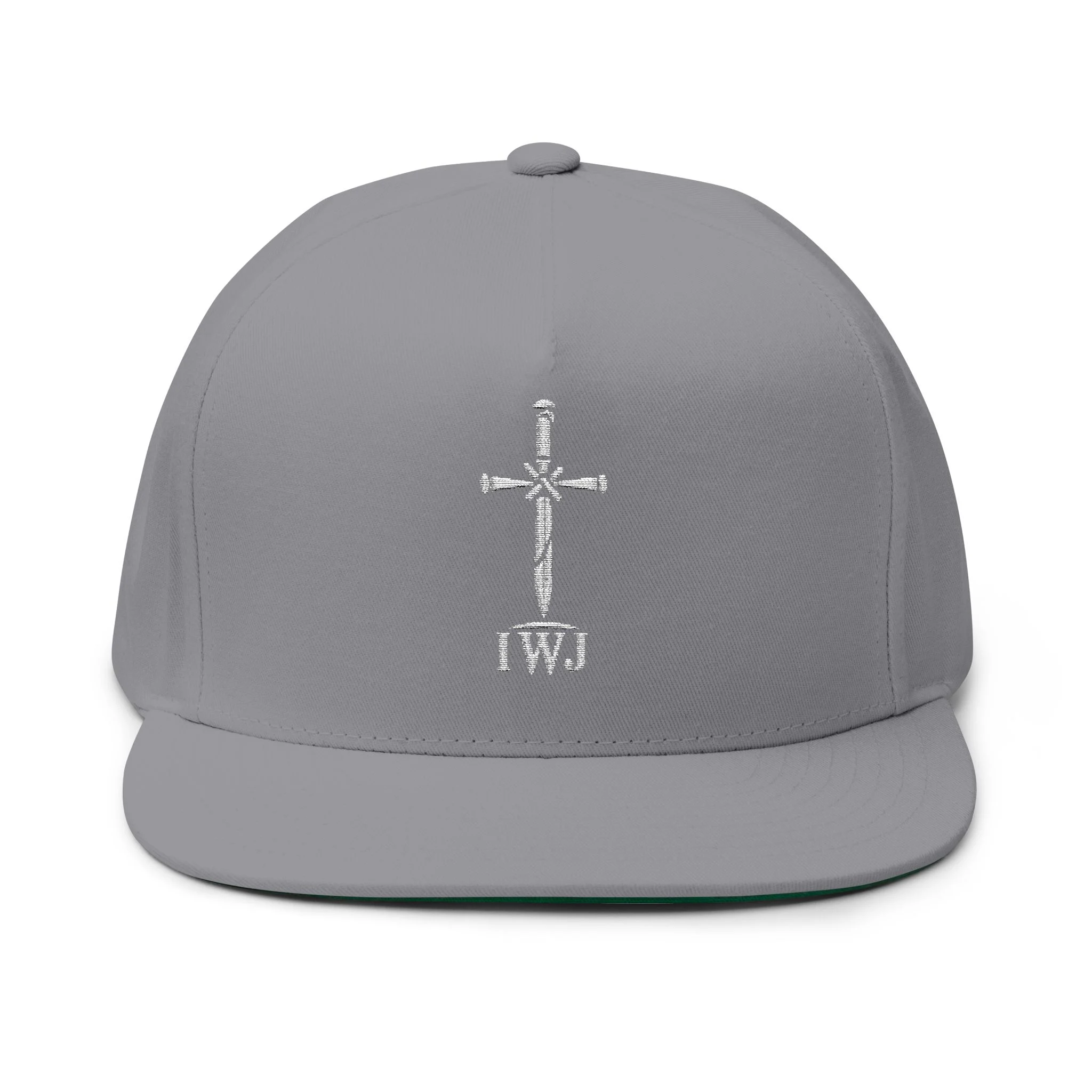 IWJ Cross Snapback Hat | Premium Embroidered Cap - Image 3