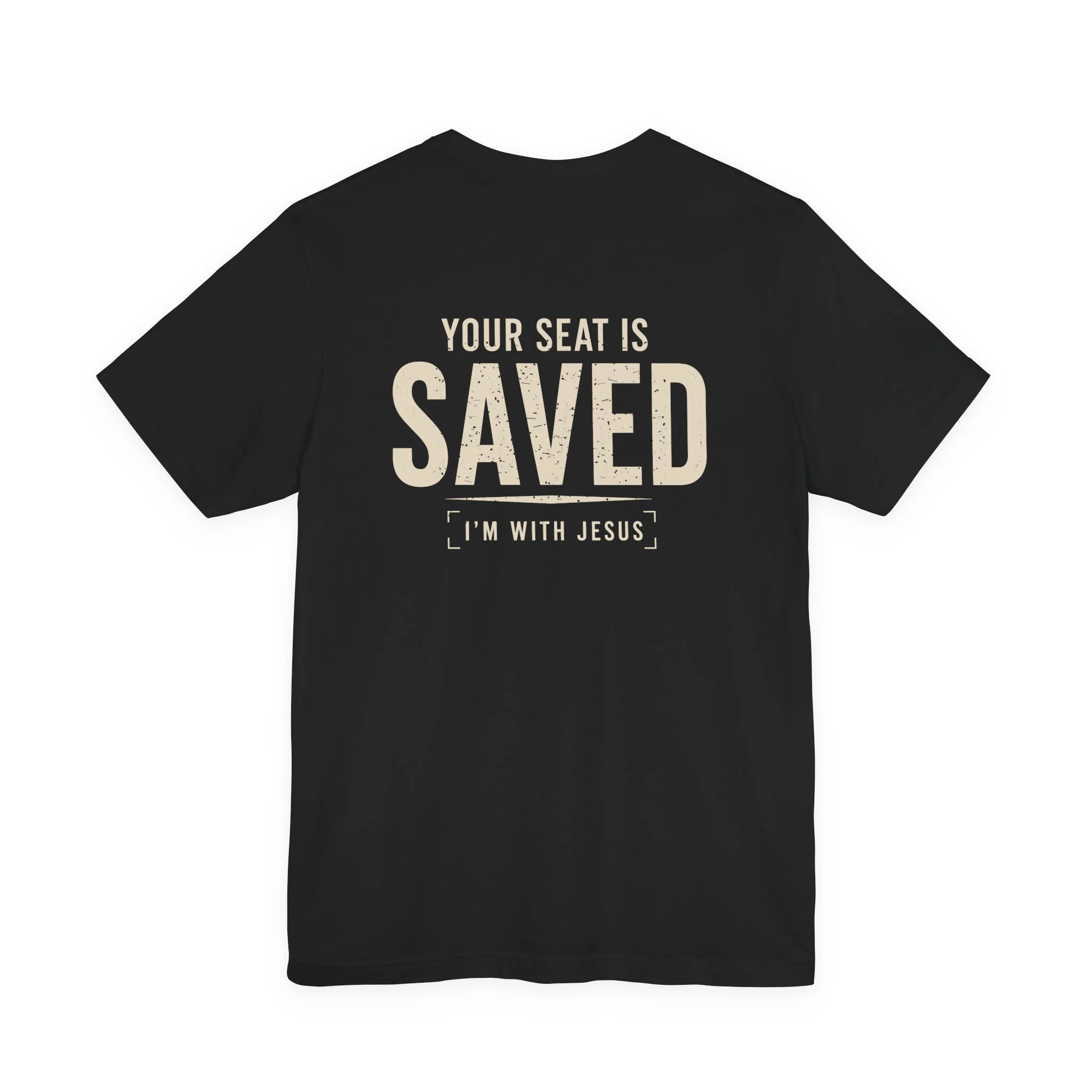 Your Seat Is Saved | IWJ Fueling the Flock™ Premium Christian Tee - Image 9