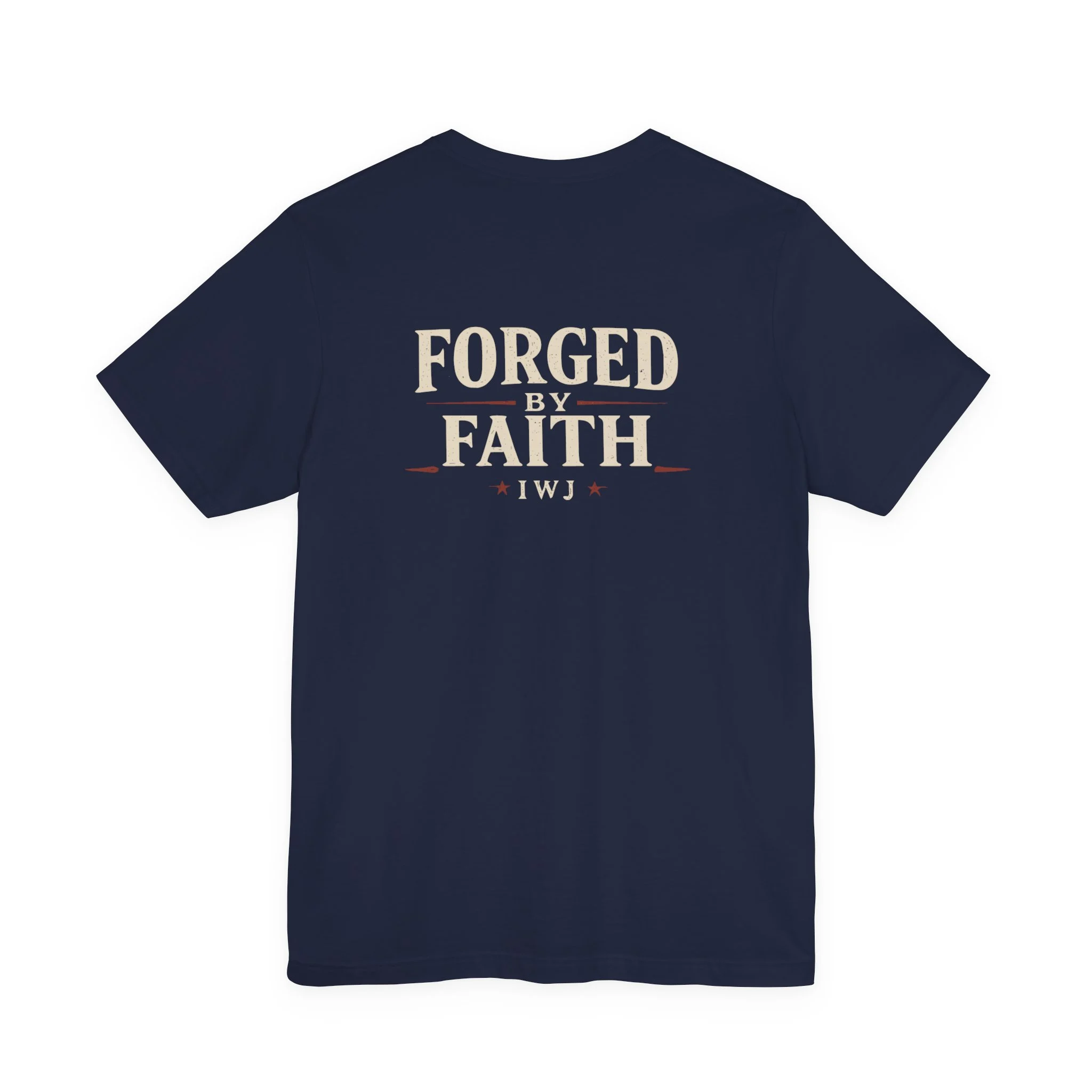 IWJ Forged By Faith Shirt | Premium Faith Apparel - Image 8