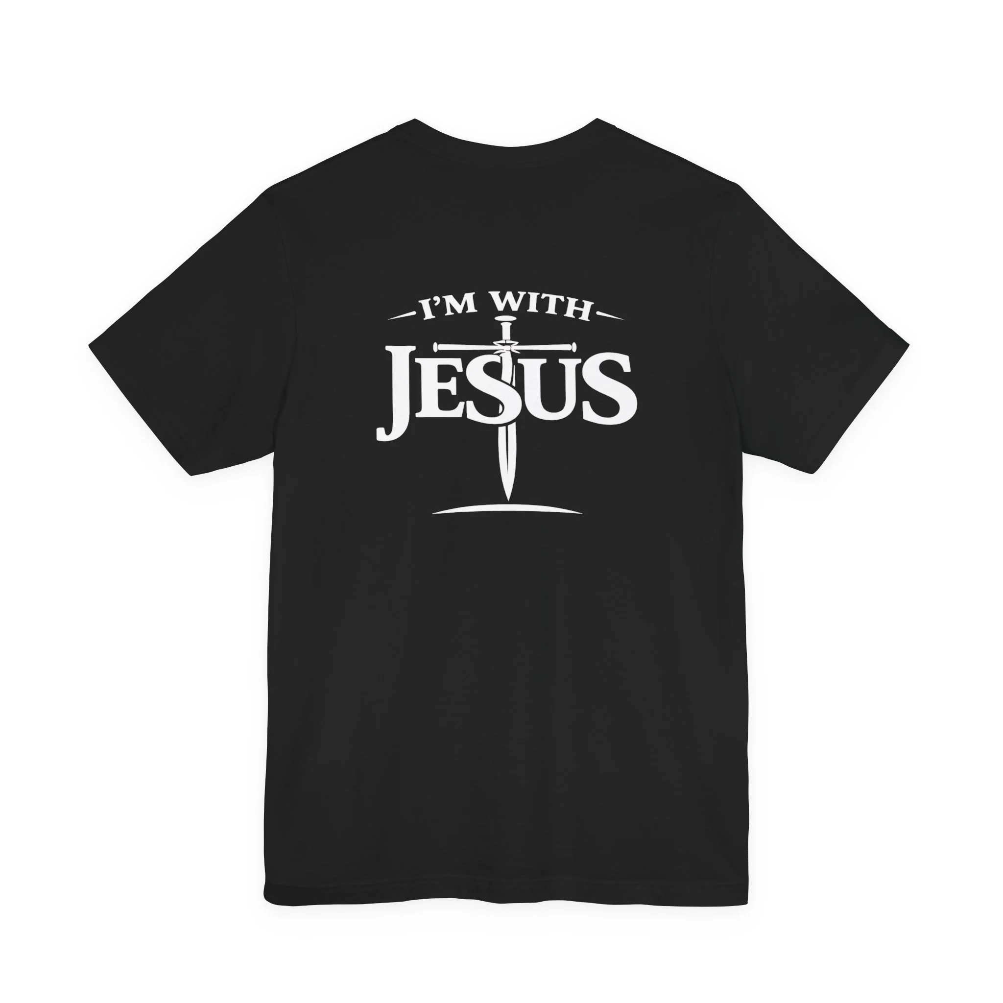 I’m With Jesus Statement Tee | IWJ Apparel | Faith Tee - Image 6