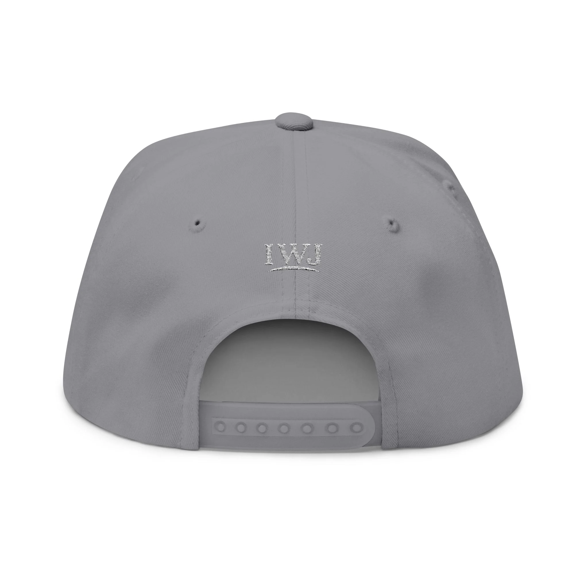 Join The Gang Hat | IWJ White Off Center Premium Streetwear Cap | (Sword Cross Faith Design) - Image 4
