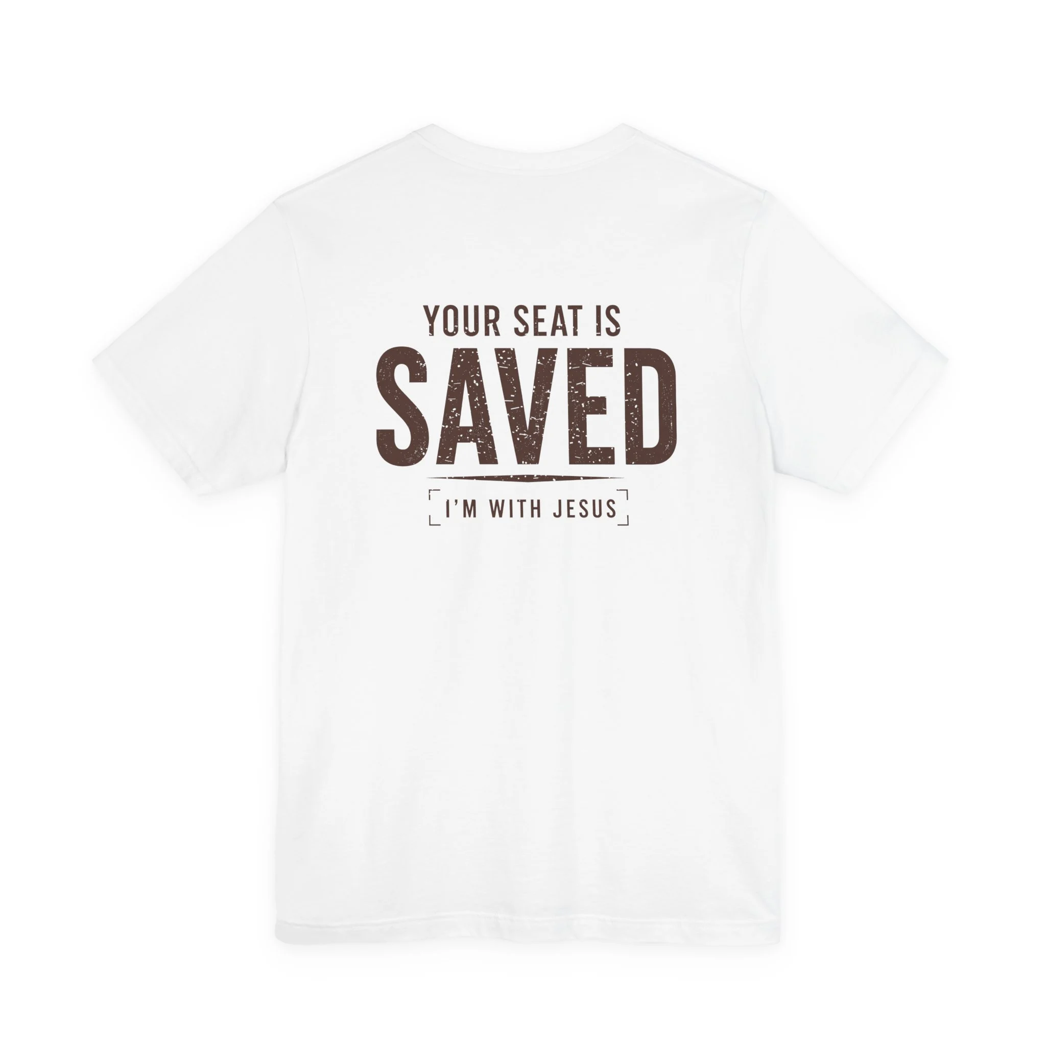 Your Seat Is Saved | IWJ Fueling the Flock™ Premium Christian Tee - Image 4