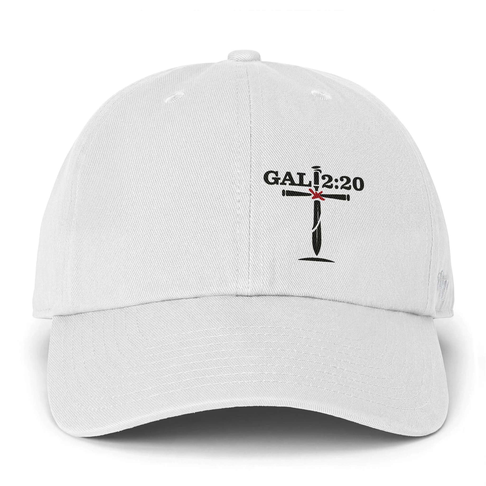 IWJ ’47 Clean Up Dad Hat | (Gal 2:20) Cross | Premium Embroidered - Image 4