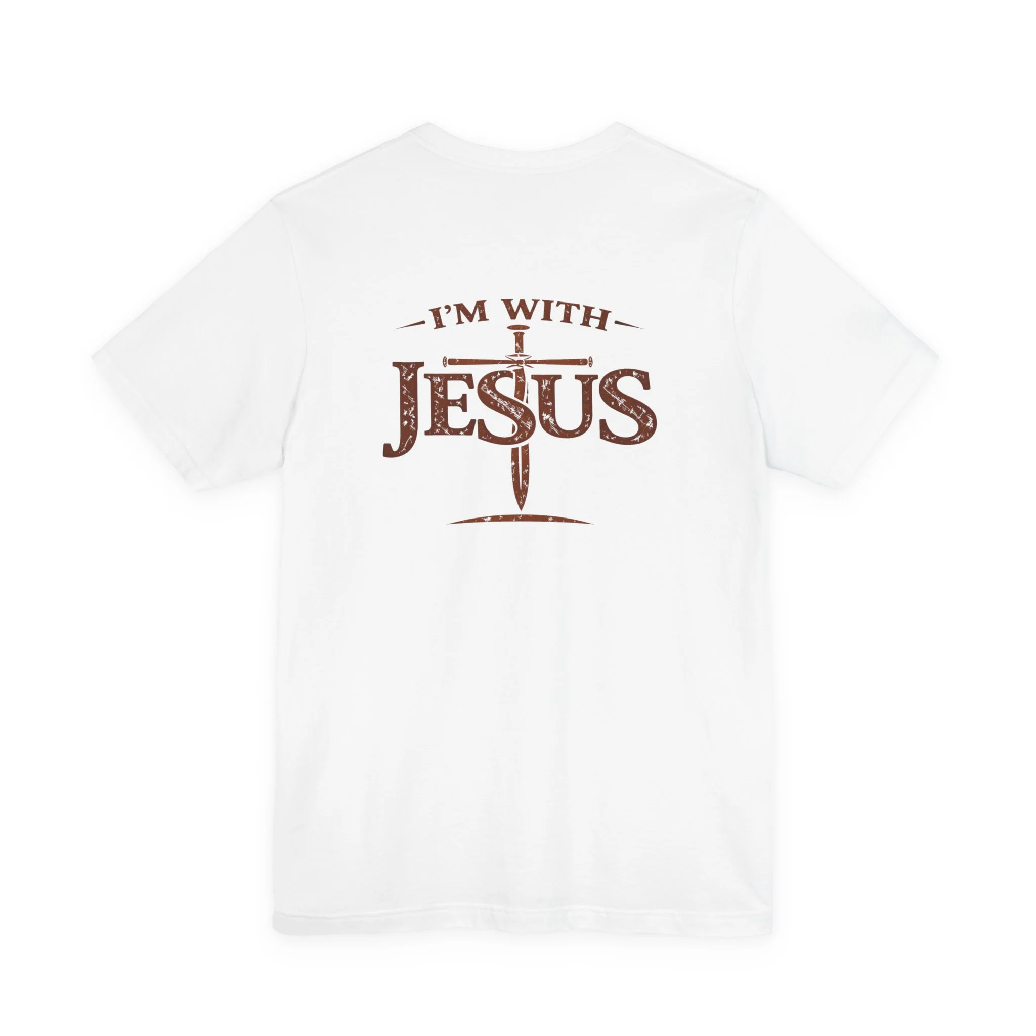 I’m With Jesus Statement Tee | IWJ Apparel | Faith Tee - Image 4
