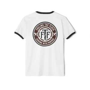 Fueling The Flock Signature Ringer T-Shirt | Serving With Purpose