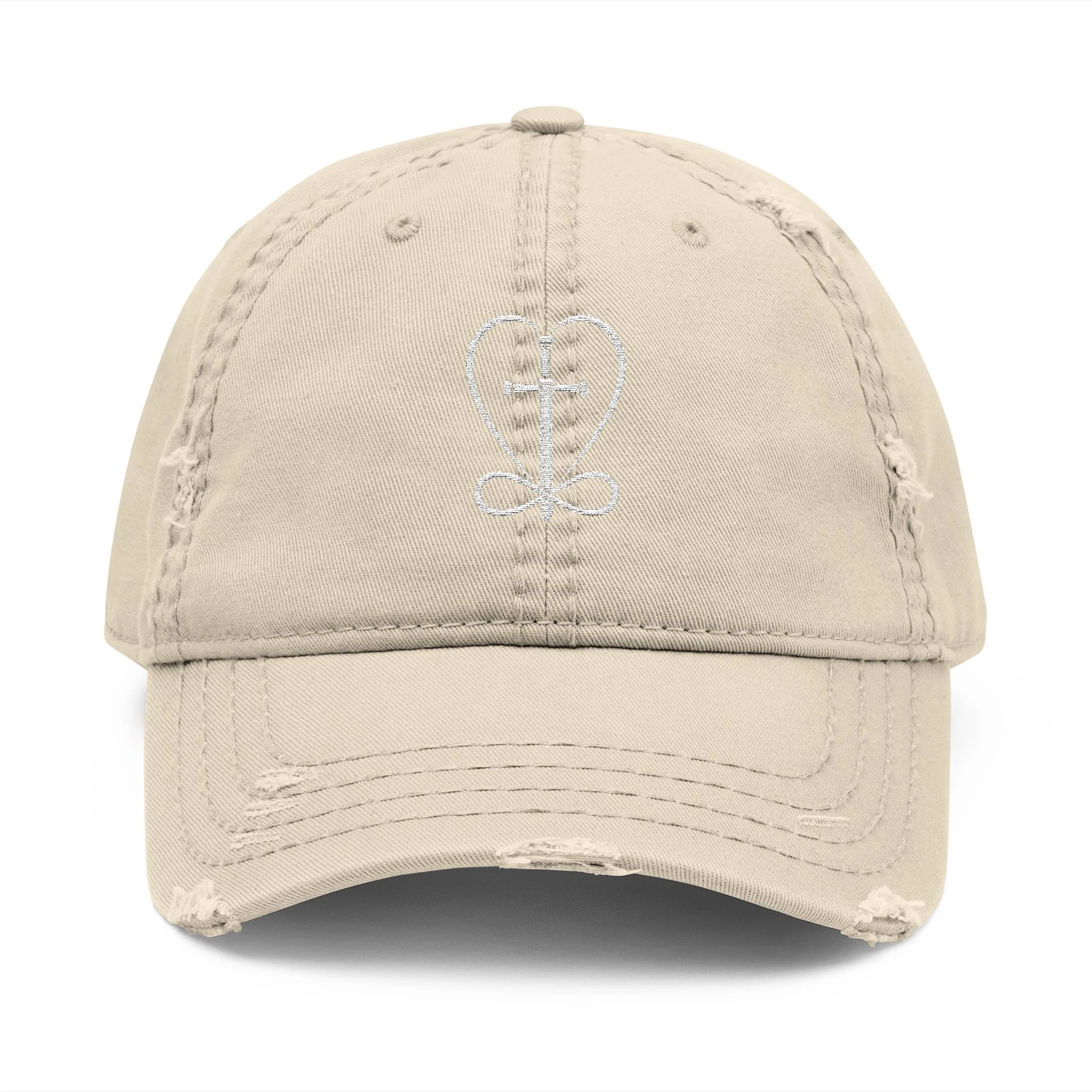 IWJ Signature Heart Dad Hat | Premium Embroidered Cap | Rebekah Line - Image 4