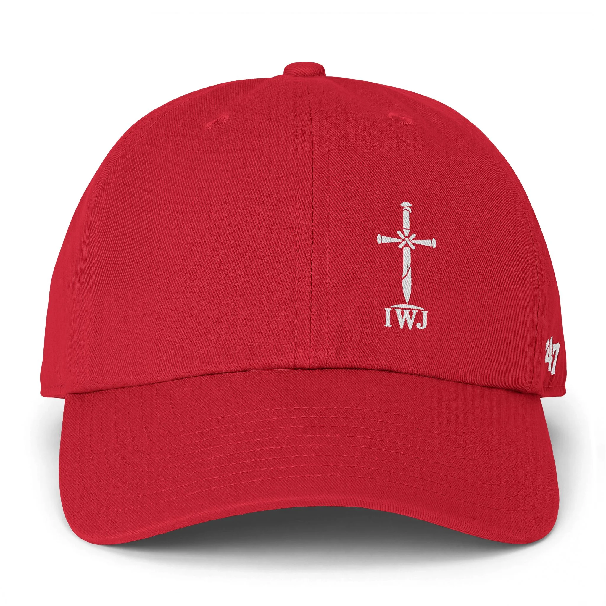 IWJ Cross ’47 Clean Up Dad Hat | Christian Cap | Premium Embroidered - Image 8