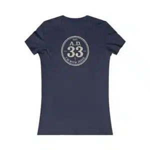 Women’s EST. A.D. 33 T-Shirt | Vintage Christian Shirt | I’m With Jesus