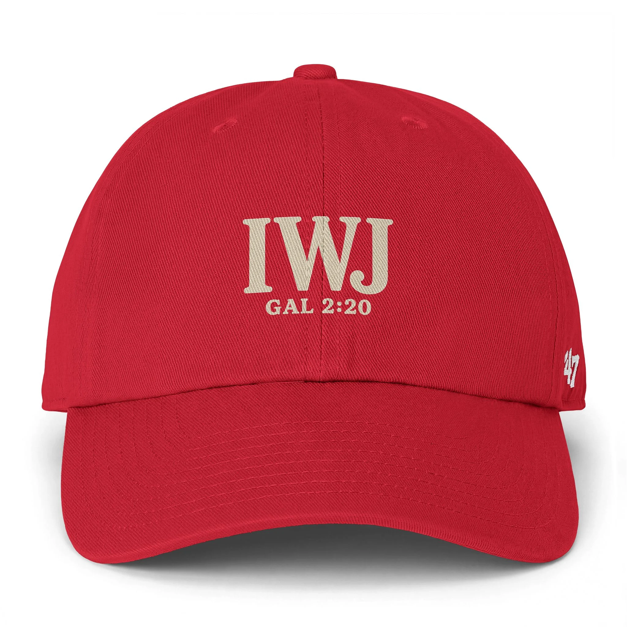Women’s IWJ GAL 2:20 Dad Hat | Premium Embroidered Christian Cap - Image 8
