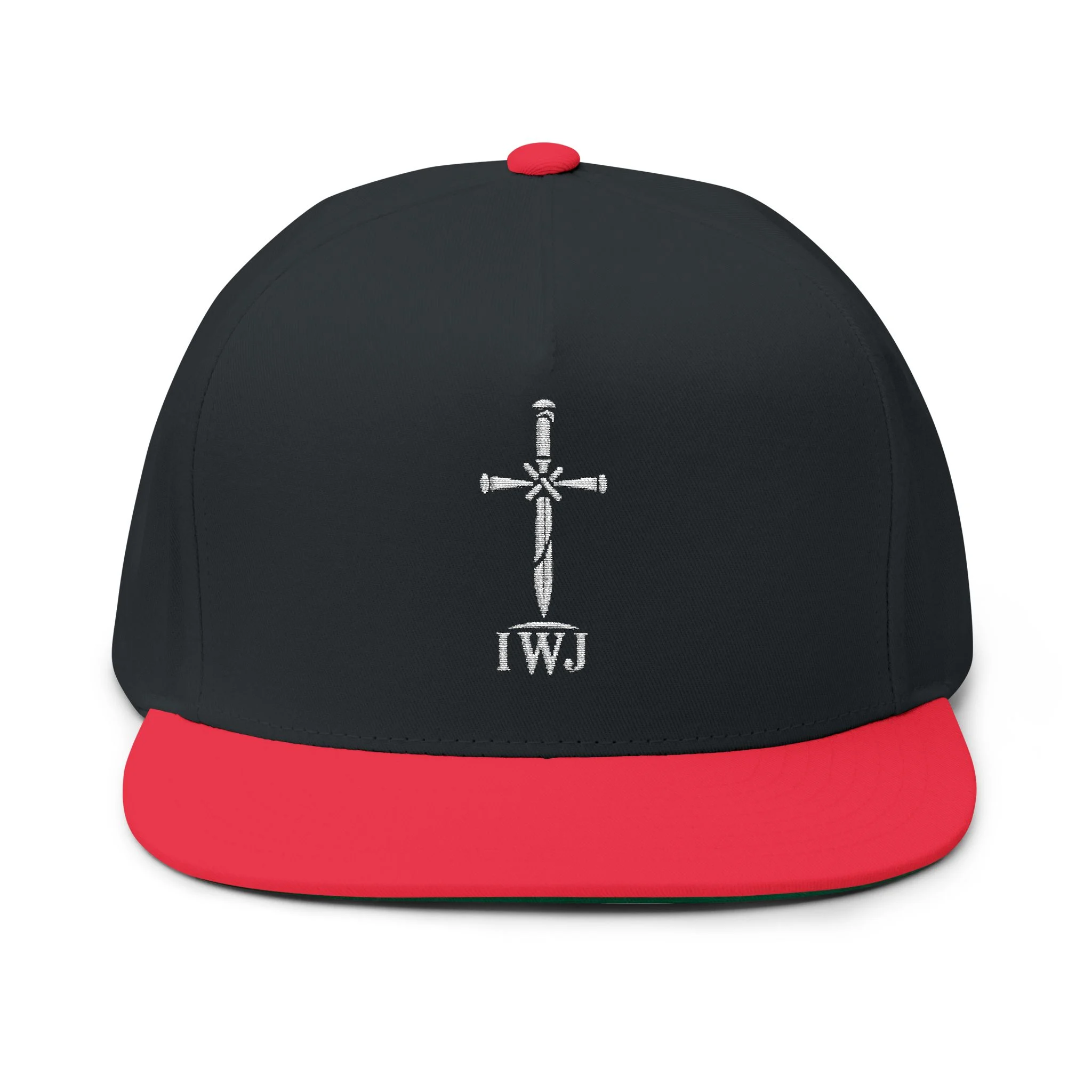 IWJ Cross Snapback Hat | Premium Embroidered Cap - Image 9