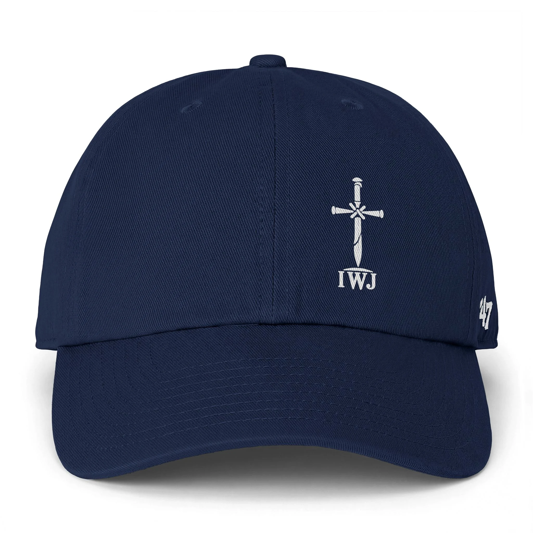 IWJ Cross ’47 Clean Up Dad Hat | Christian Cap | Premium Embroidered - Image 7