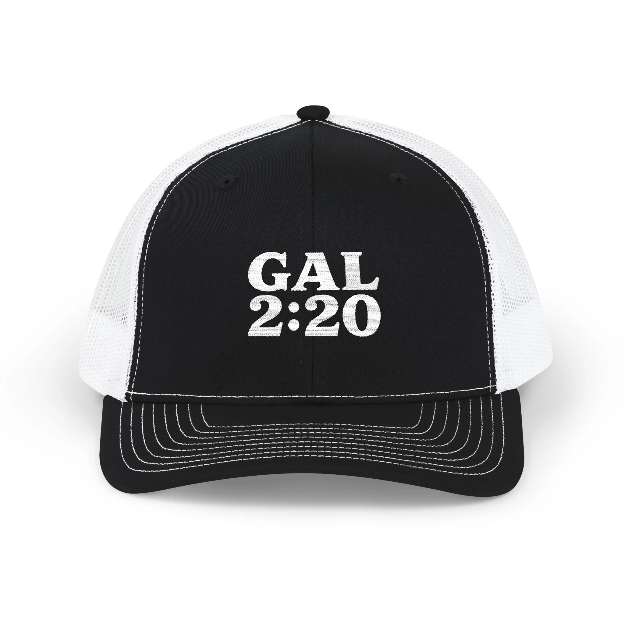 GAL 2:20 Trucker Hat | Premium Faith-Based Cap