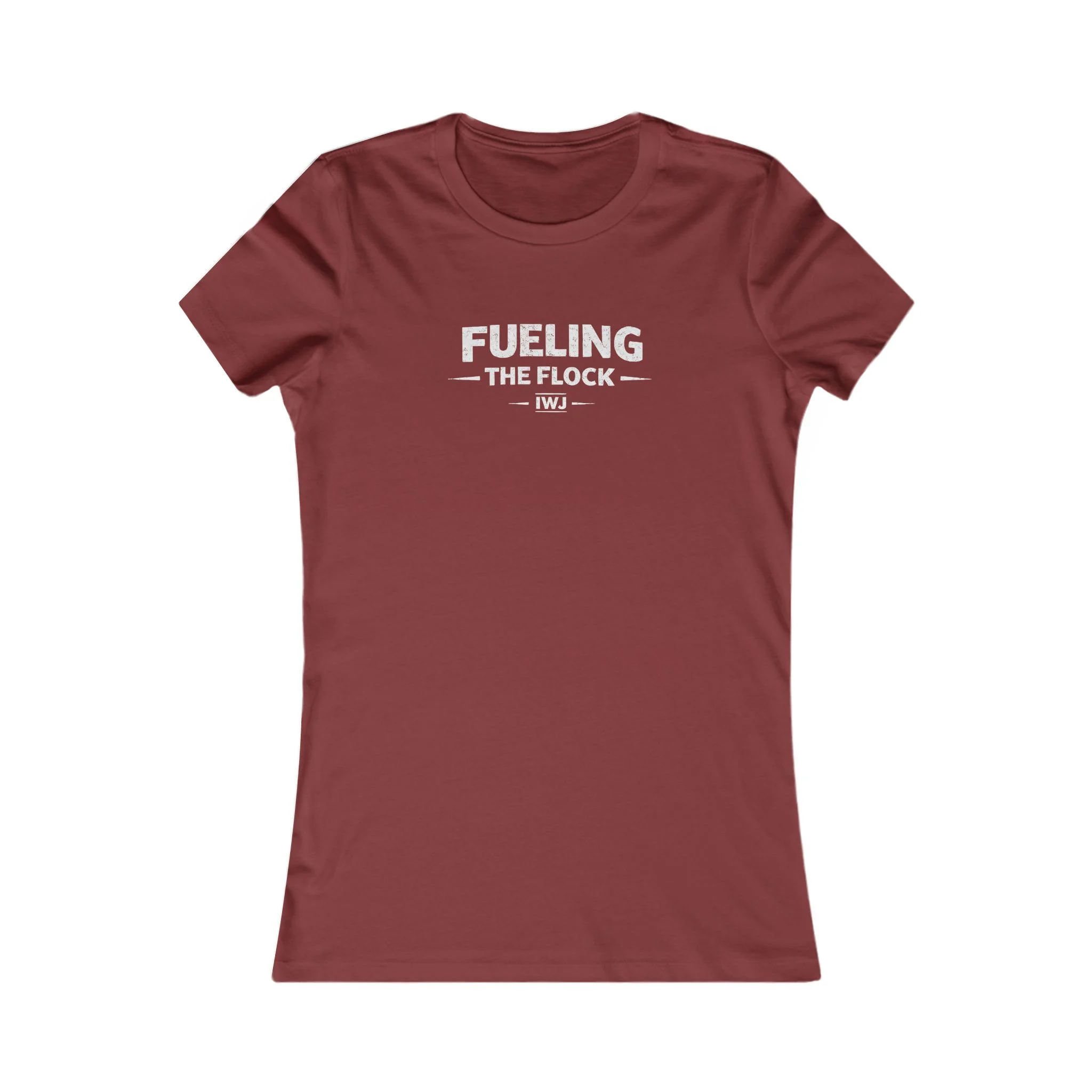 Women's Fueling The Flock | IWJ Faith Family Serving | Ministry Shirt - Image 10