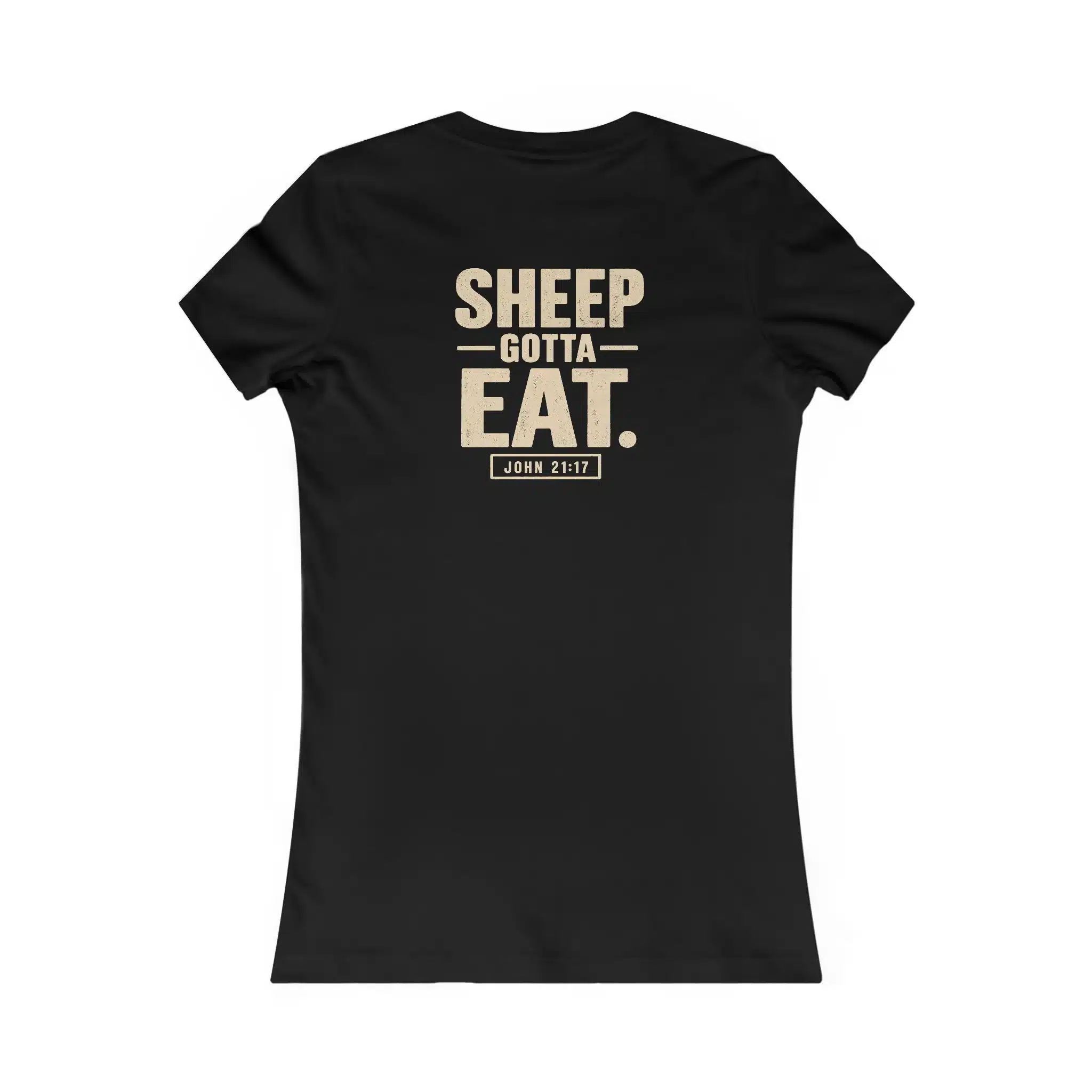 Women’s Fueling The Flock Sheep Gotta Eat T-Shirt | IWJ FTF Tee - Image 6