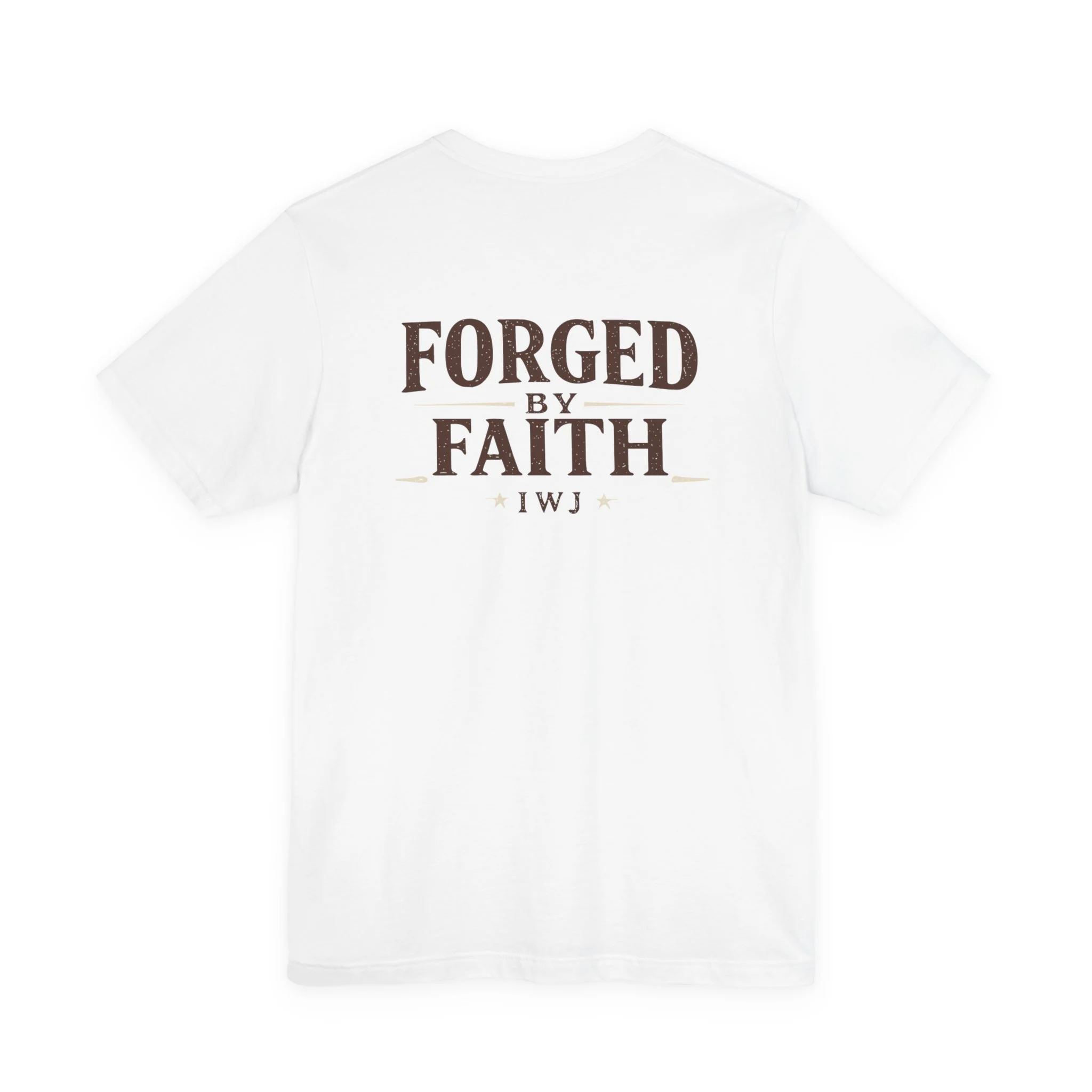 IWJ Forged By Faith Shirt | Premium Faith Apparel - Image 4