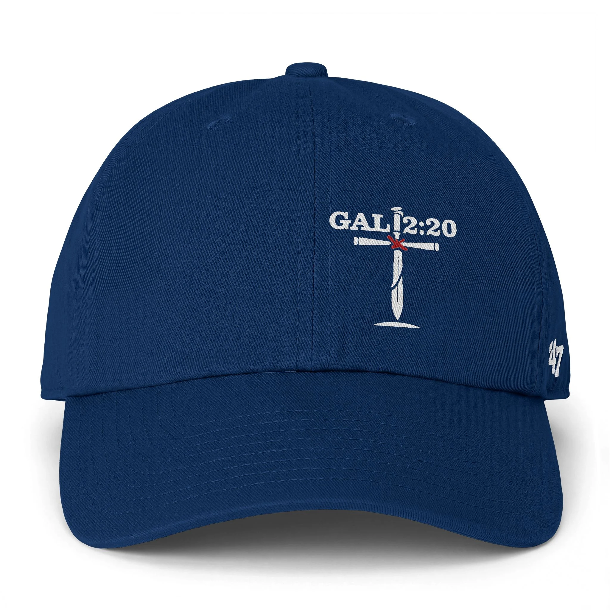 IWJ ’47 Clean Up Dad Hat | (Gal 2:20) Cross | Premium Embroidered - Image 6