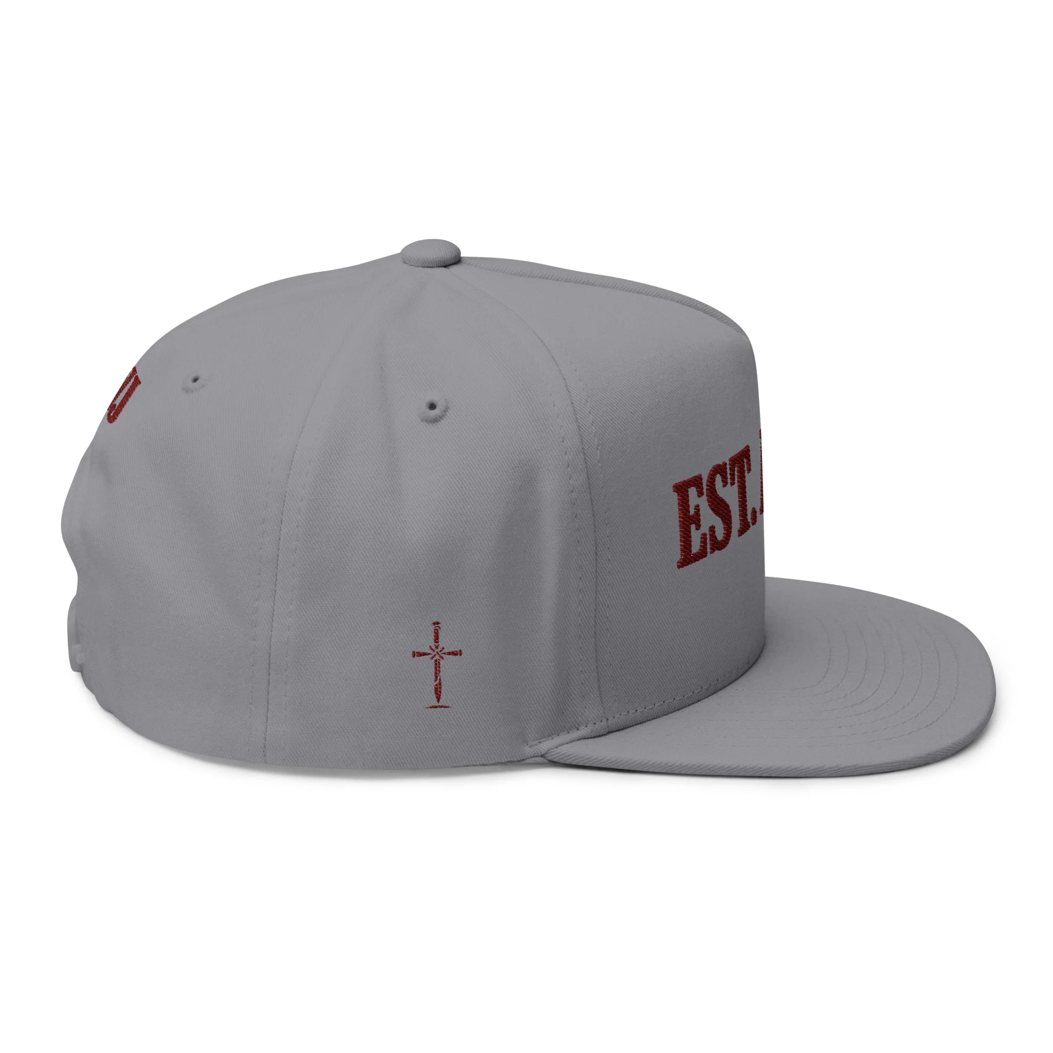 IWJ EST. A.D. 33 Spapback Hat | Brown Embroidered Faith-Based Hat - Image 6