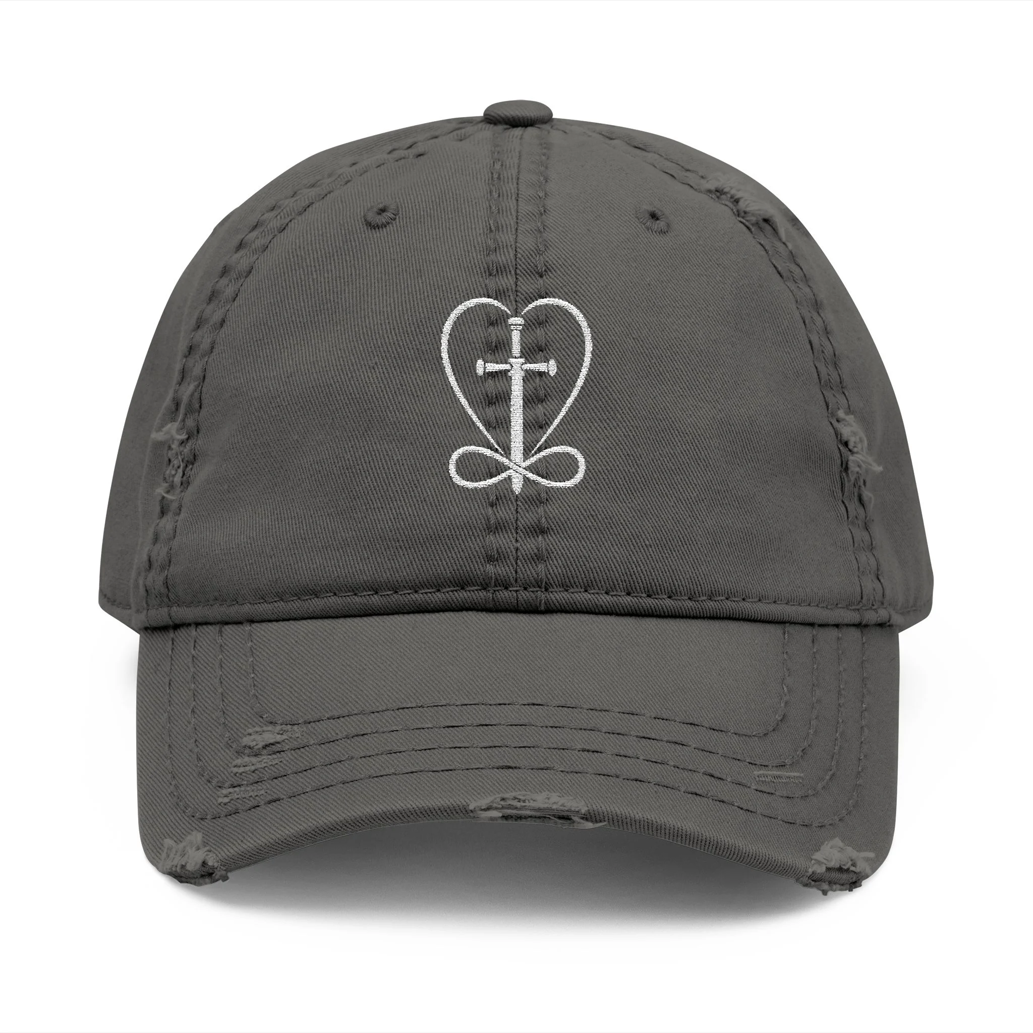 IWJ Signature Heart Dad Hat | Premium Embroidered Cap | Rebekah Line - Image 2