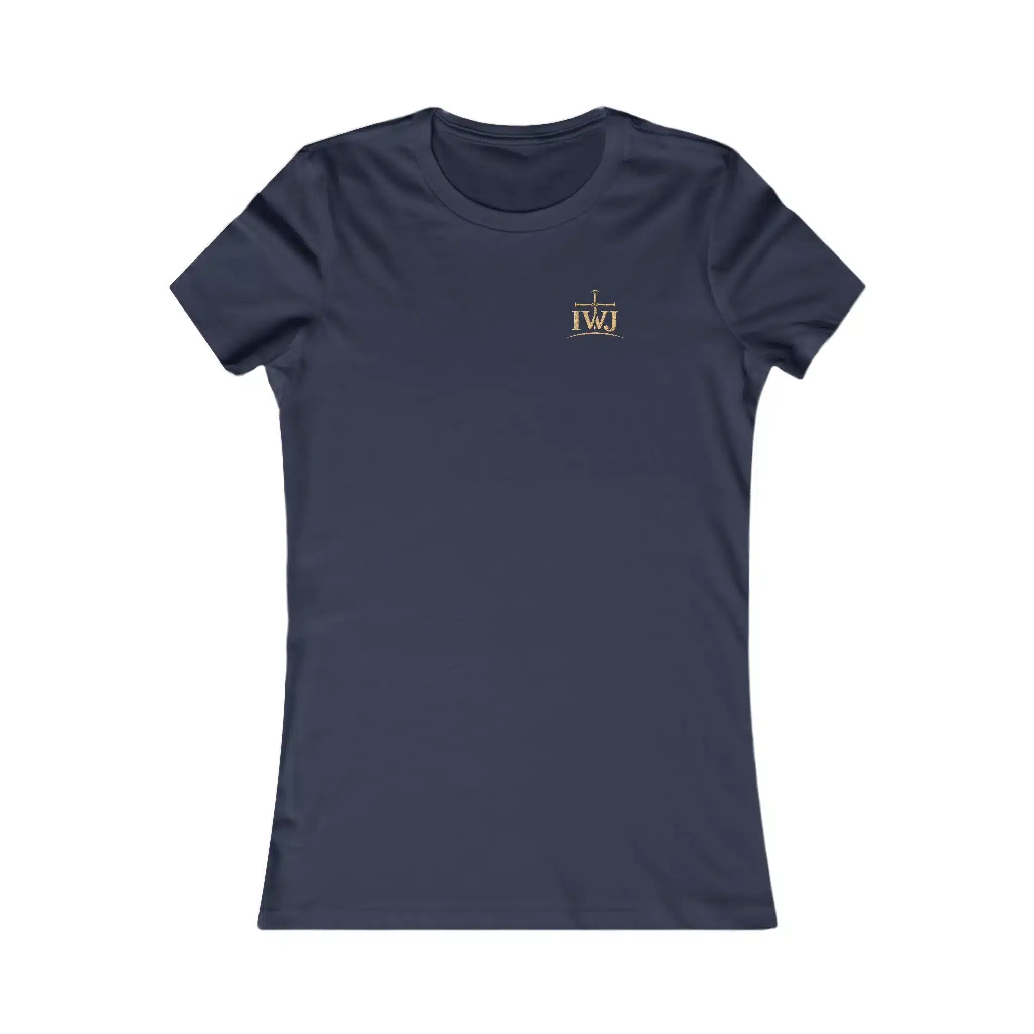 Women’s Kneeling at the Cross T-Shirt | I’m With Jesus Christian Tee - Image 2
