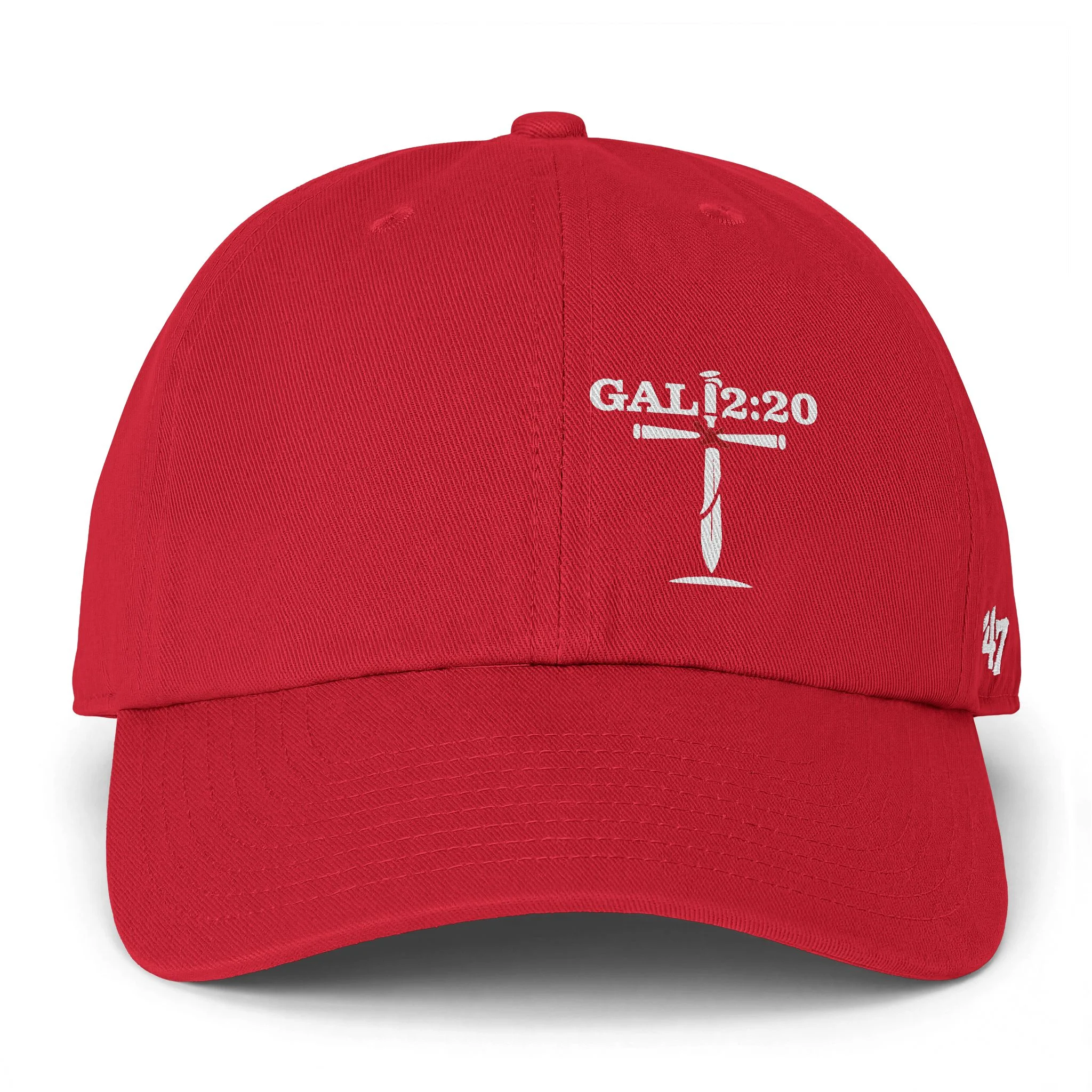 IWJ ’47 Clean Up Dad Hat | (Gal 2:20) Cross | Premium Embroidered - Image 8