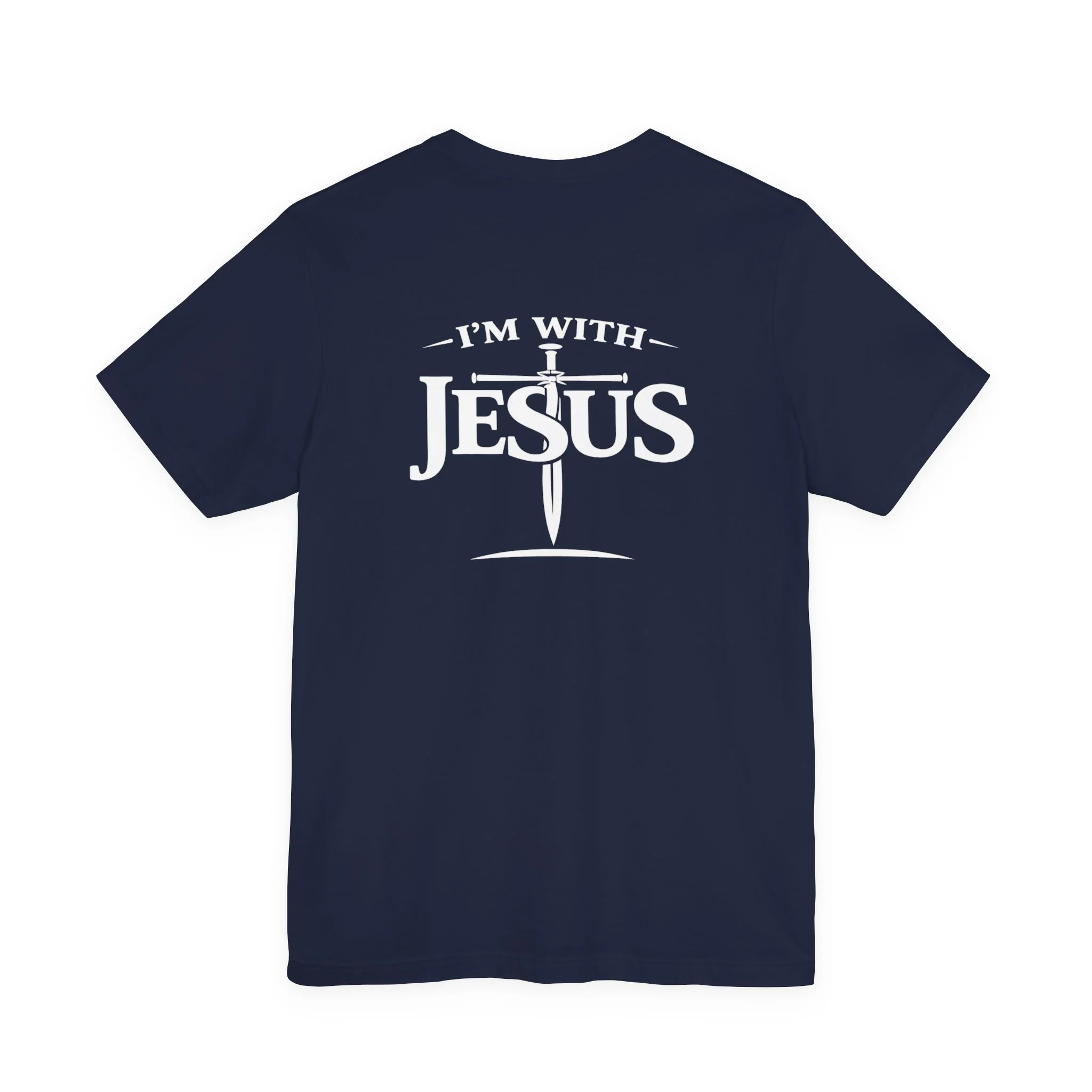 I’m With Jesus Statement Tee | IWJ Apparel | Faith Tee - Image 8