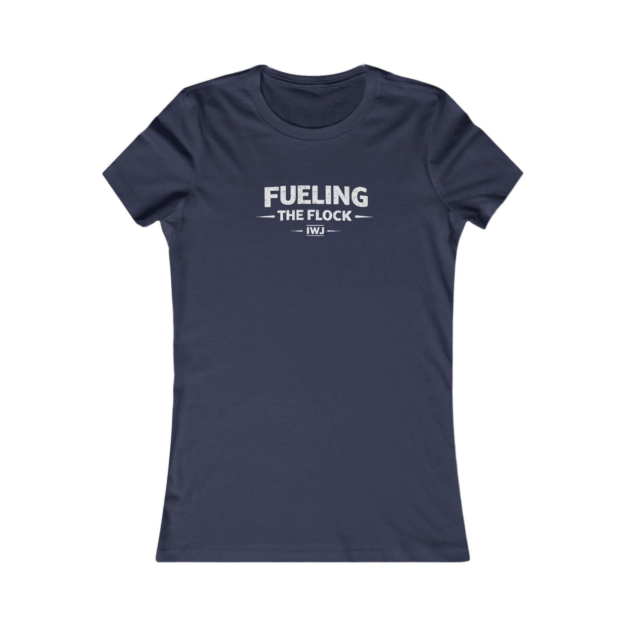 Women's Fueling The Flock | IWJ Faith Family Serving | Ministry Shirt - Image 7