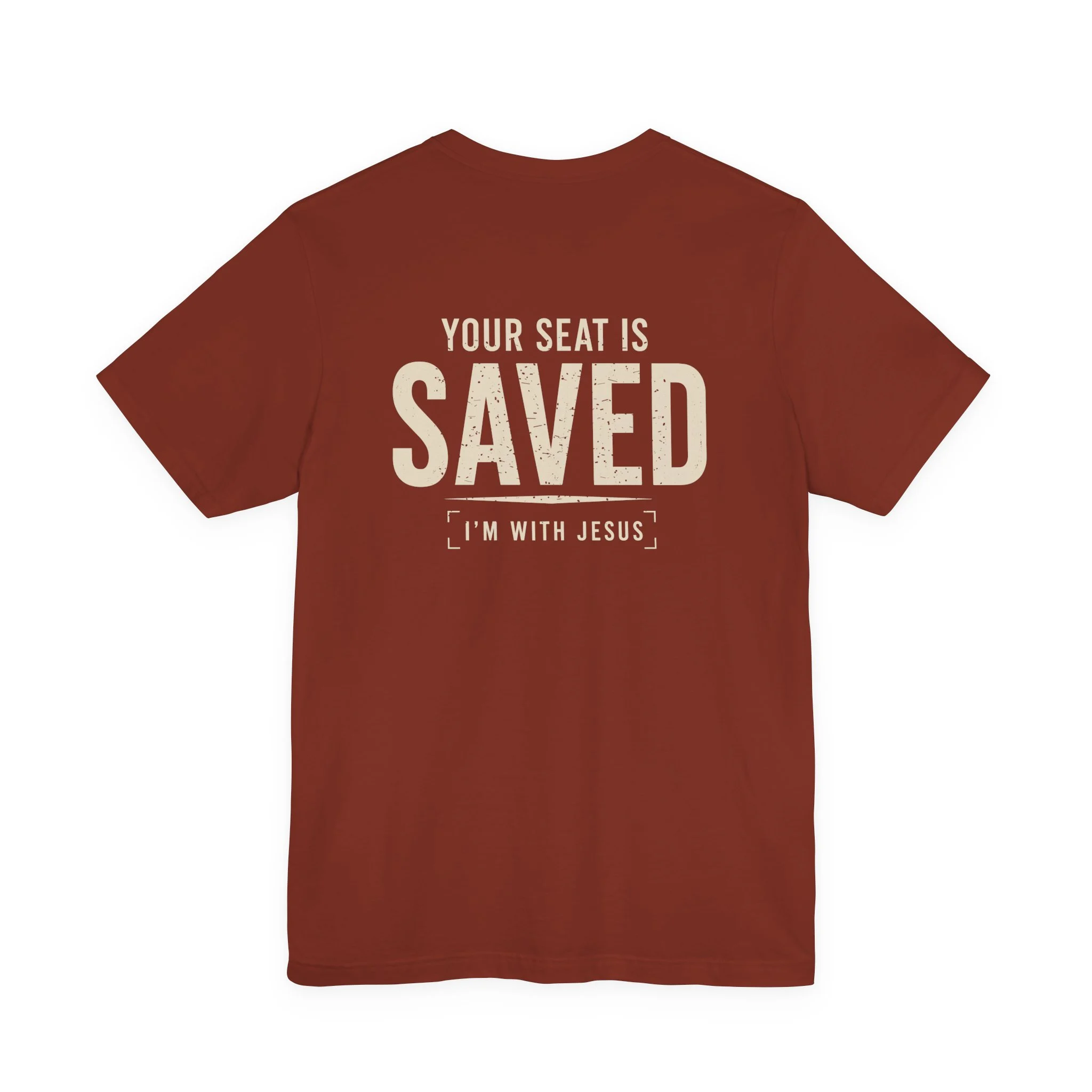 Your Seat Is Saved | IWJ Fueling the Flock™ Premium Christian Tee - Image 7